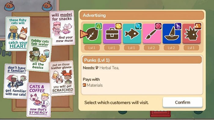 Người chơi cần thường xuyên điều chỉnh quảng cáo để thu hút những loại khách hàng khác nhau