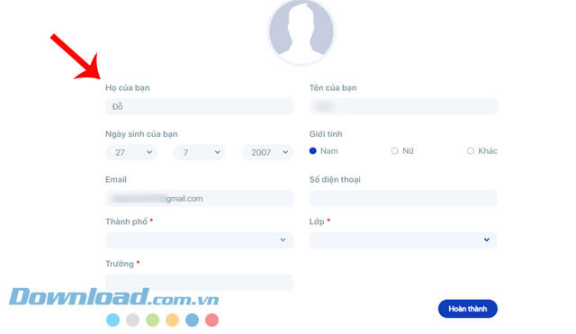 Bổ sung thêm thông tin