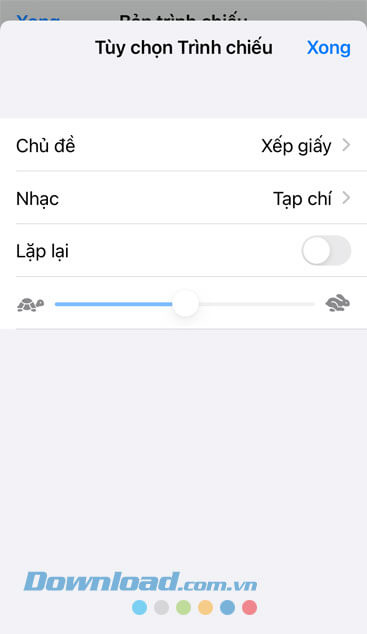 Chỉnh sửa bản trình chiếu