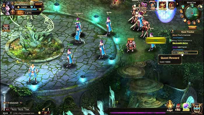 Game League of Angels