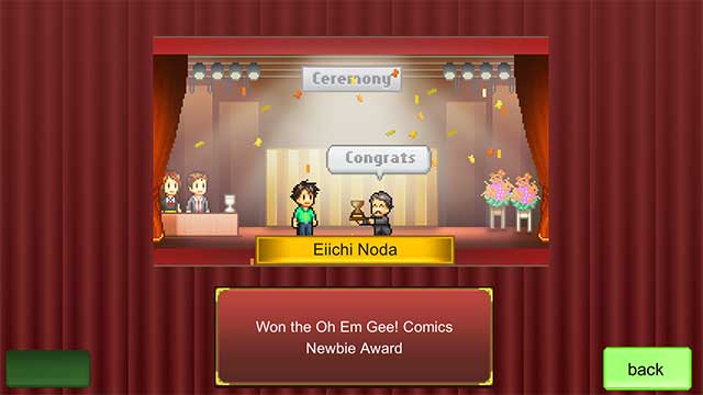 Trở thành họa sĩ truyện tranh nổi tiếng và giành được các giải thưởng