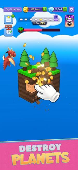 Tiny Worlds yêu cầu bạn phá hủy các hành tinh