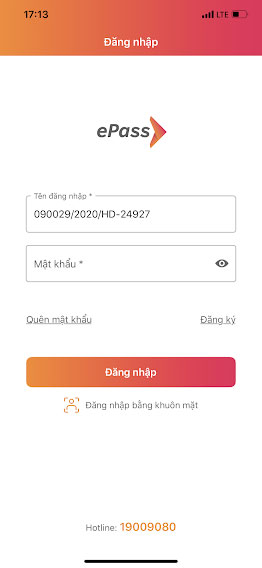 ePass cho iPhone