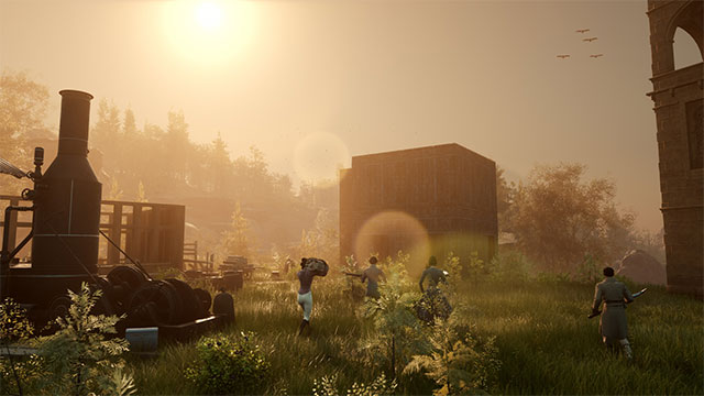 Chơi game Nightingale 1 mình hoặc co-op với bạn bè để cùng nhau chiến đấu, xây dựng và sống sót