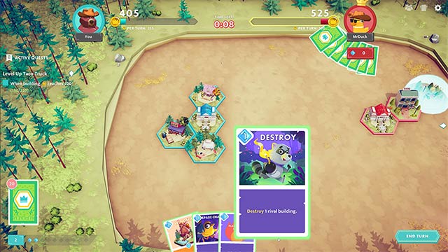 Cạnh tranh hoặc phối hợp cùng bạn bè trong khi xây dựng thế giới và chiến đấu