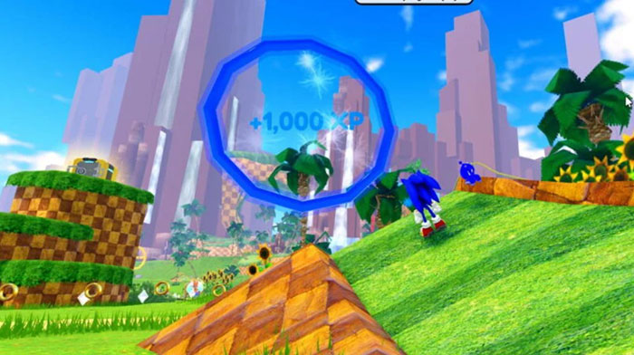 Bước vào các Sky Ring để thu thập điểm kinh nghiệm