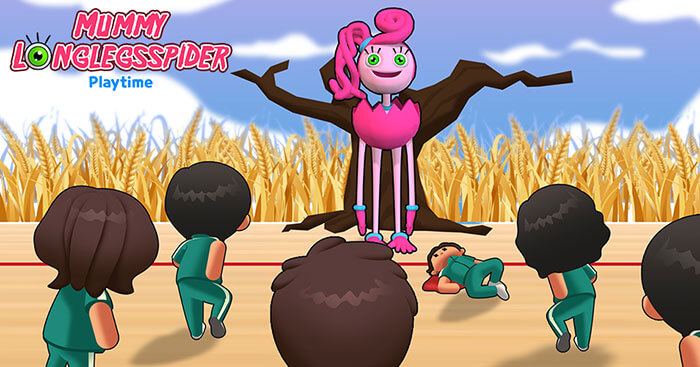 Mommy Spider là game sinh tồn kết hợp giữa Poppy Playtime và Squid Game