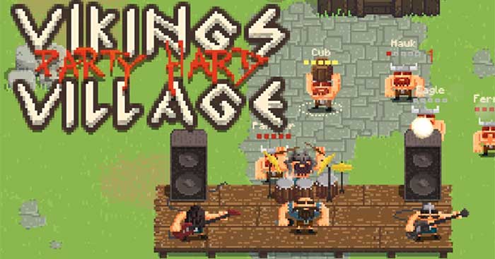 Vikings Village: Party Hard là game phiêu lưu hành động nhiều người chơi thú vị