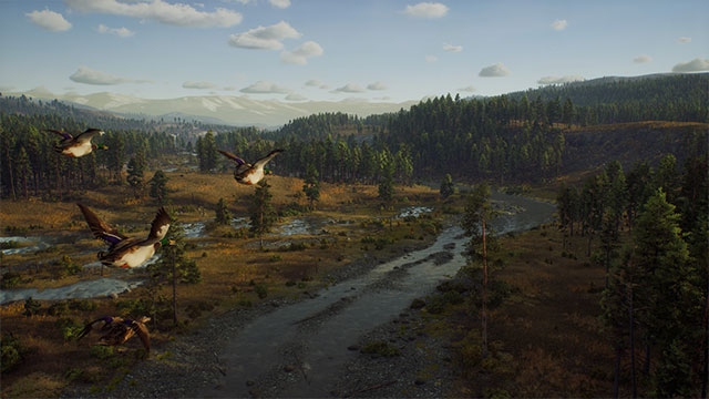 Đi săn 1 mình hoặc co-op với bạn bè để chia sẻ niềm vui trong khi chơi Way of the Hunter game