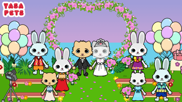 Tham dự một lễ cưới trên đỉnh núi trong game Yasa Pets Island