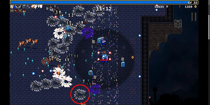 Dragon Shrimp trong Vampire Survivors