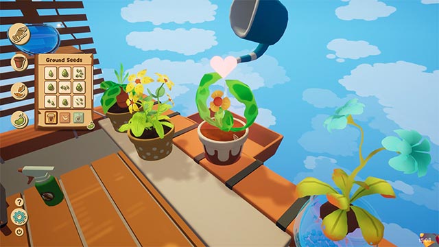 Cây trồng cũng cần được chăm sóc và yêu thương mỗi ngày trong game Garden In!