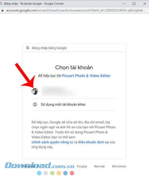 Đăng nhập tài khoản Gmail
