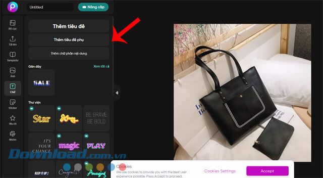 Chỉnh sửa ảnh trên Google Drive bằng Picsart