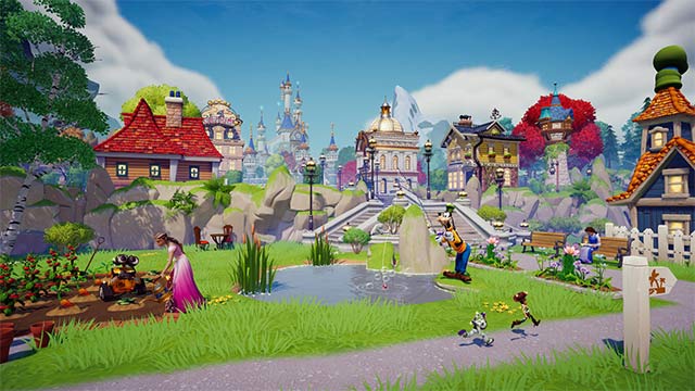 Disney Dreamlight Valley game mô phỏng cuộc sống thú vị của các nhân vật hoạt hình 