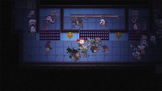 Death Road to Canada game sở hữu đồ họa hoạt hình cute nên không gây cảm giác sợ hãi cho người chơi