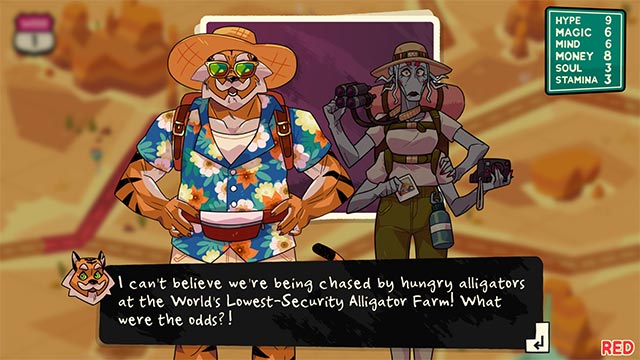 Gameplay sinh tồn phiêu lưu co-op được thể hiện thông qua lối kể chuyện duyên dáng và hài hước
