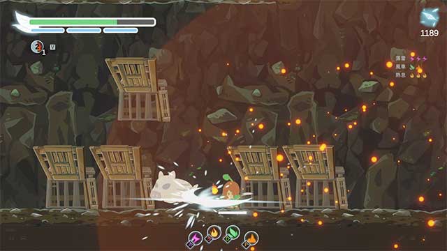 Các màn chơi được thiết kế xoay quanh các trận đánh boss diễn ra liên tục