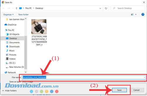 Lưu hình ảnh lại
