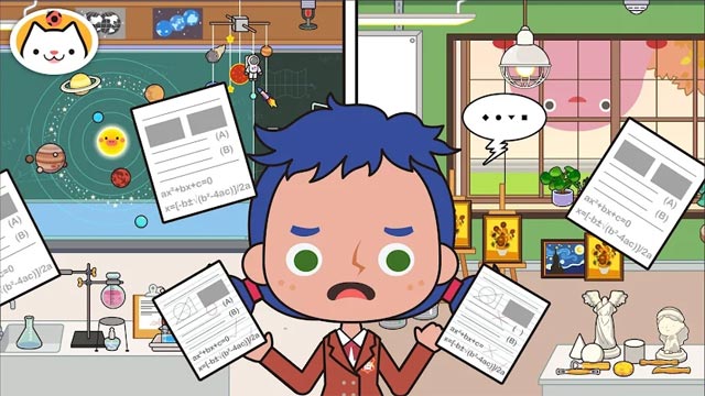 Giải mã bí mật trong khi hóa thân thành nhiều vai trò khác nhau trong game Miga Town: My School