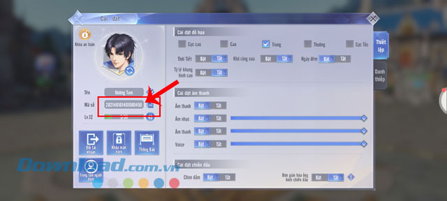 Ấn vào biểu tượn sao chép