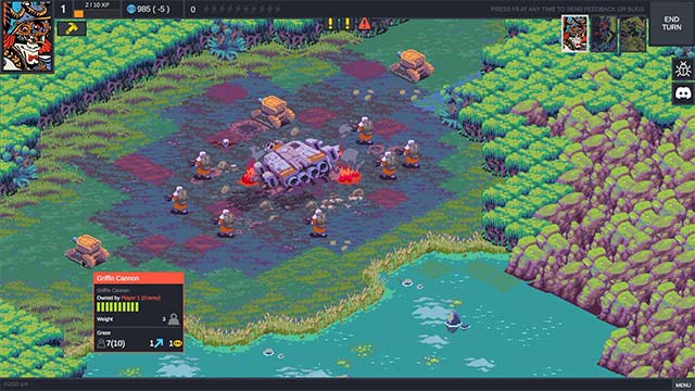 Khám phá bản đồ rộng lớn và luôn thay đổi trong mỗi lượt chơi Cantata game