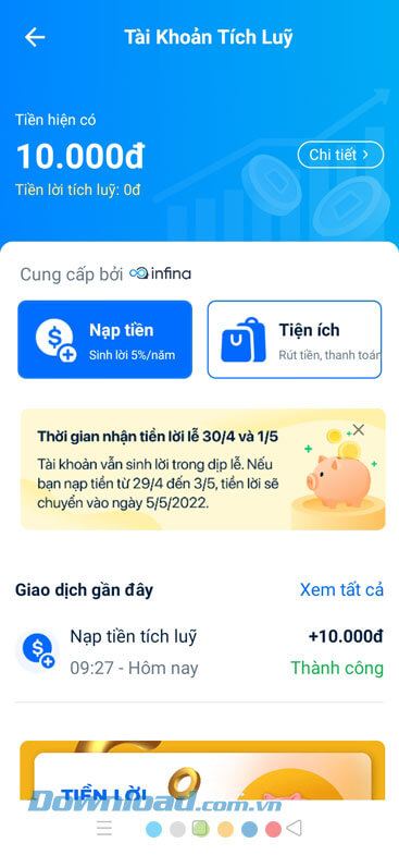 Bắt đầu kiếm tiền trên ZaloPay