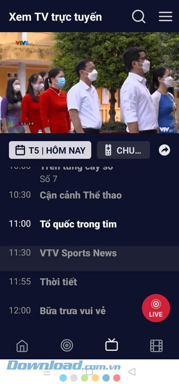 Xem SEA Game 31 trên VTVGo