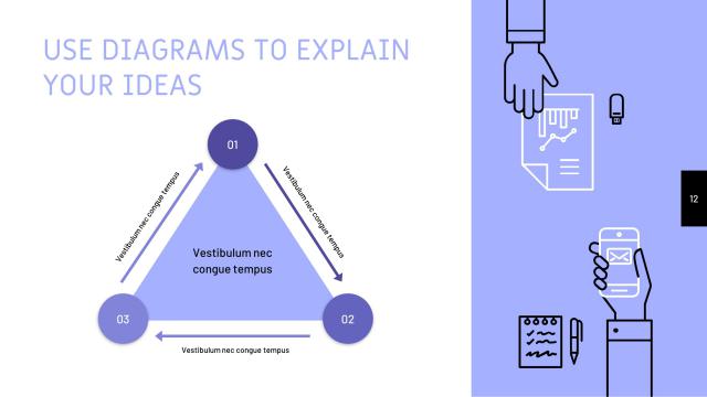 Blue Teamwork Presentation Template slide 12