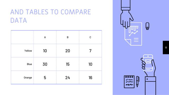 Blue Teamwork Presentation Template slide 13