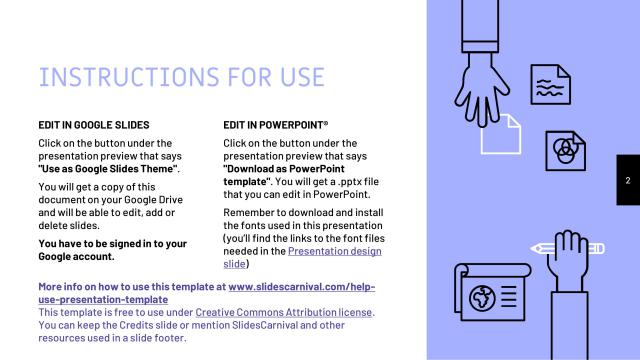 Blue Teamwork Presentation Template slide 2
