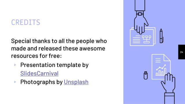 Blue Teamwork Presentation Template slide 24