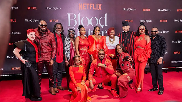 Dàn diễn viên tham gia phim Blood Sisters trong buổi công chiếu