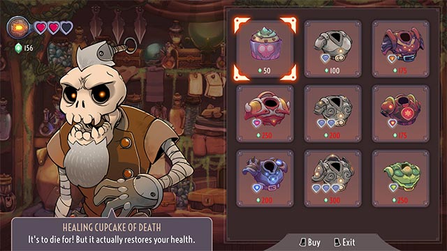 Không ngừng nâng cấp anh hùng với các loại trang bị, vũ khí mạnh trong The Knight Witch
