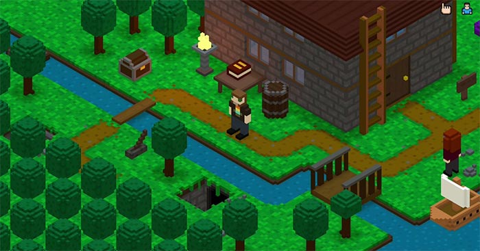 Rpg Action Box RPG in a Box Demo 1.0.2 - Công cụ thiết kế game voxel 3D - Download.com.vn