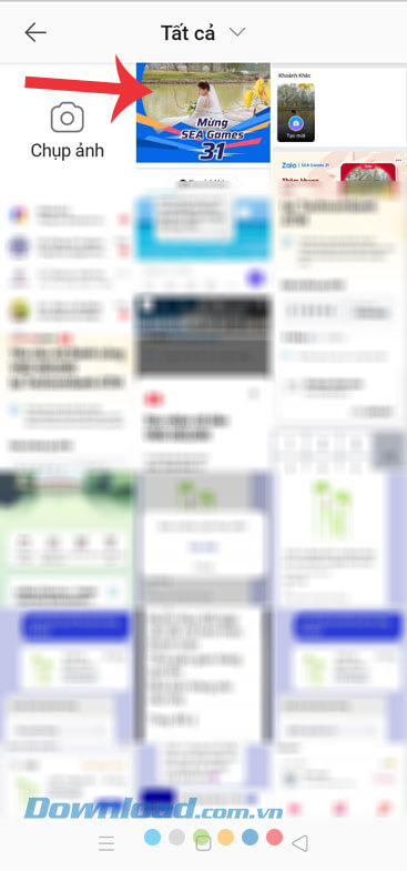 Chọn một hình ảnh bât kỳ