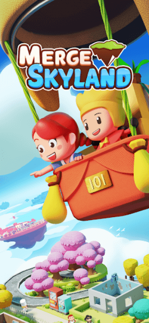 Merge Skyland là game hợp nhất đồ họa tuyệt đẹp