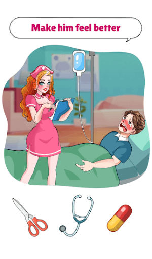 Brain Test Nurse Story Puzzle có đầy các câu đố trí tuệ vui nhộn, kiểm tra bộ não của bạn