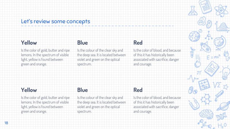 Science Drawings Presentation Template Slide 18