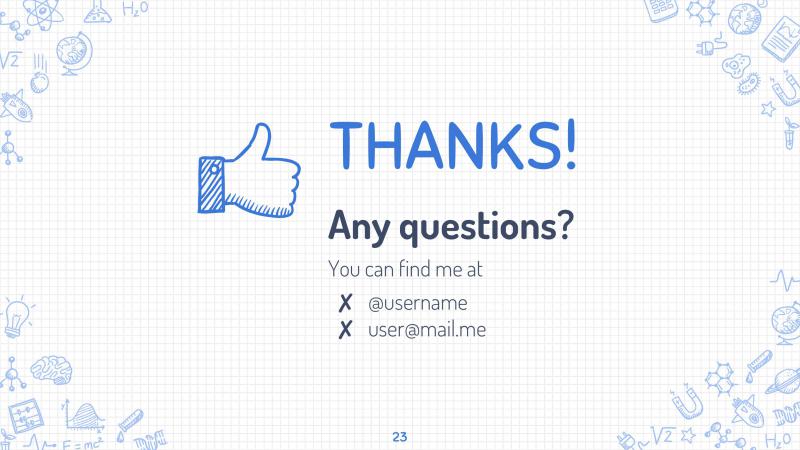 Science Drawings Presentation Template Slide 23