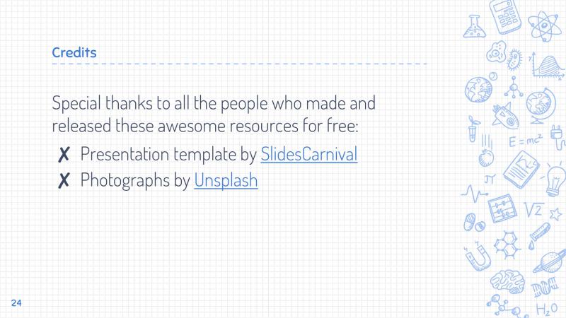 Science Drawings Presentation Template Slide 24