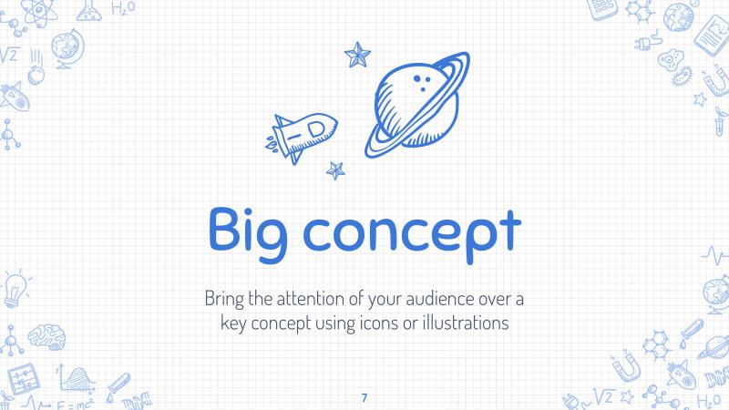 Science Drawings Presentation Template Slide 7