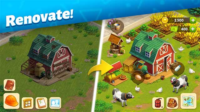 Spring Valley cho Android là game mô phỏng nông trại tuyệt đẹp