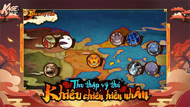 Thu thập vĩ thú - KAGE Huyền Thoại 