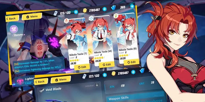 Game vào vai hành vi với phong thái hình họa anime - Honkai Impact