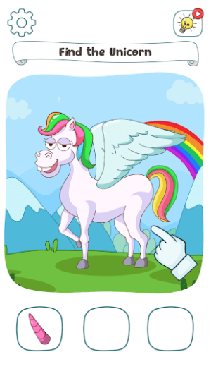 Tìm vị trí đặt các item trong tranh