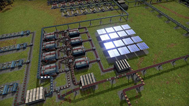 Liên tục nghiên cứu và triển khai công nghệ mới trong khi chơi Captain of Industry game