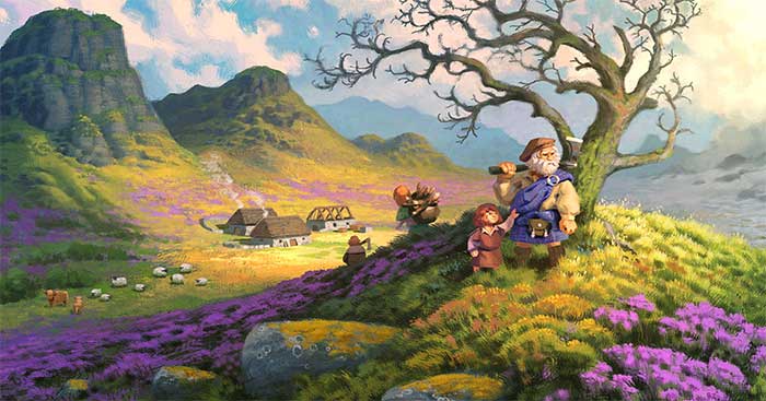 Clanfolk là game mô phỏng cuộc sống lấy bối cảnh ở vùng cao nguyên Scotland 