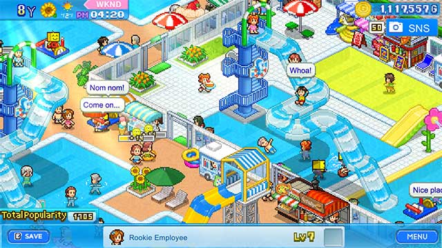 Đã đến lúc mở công viên nước của riêng bạn trong Pool Slide Story