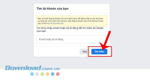 Nhập số điện thoại hoặc Email